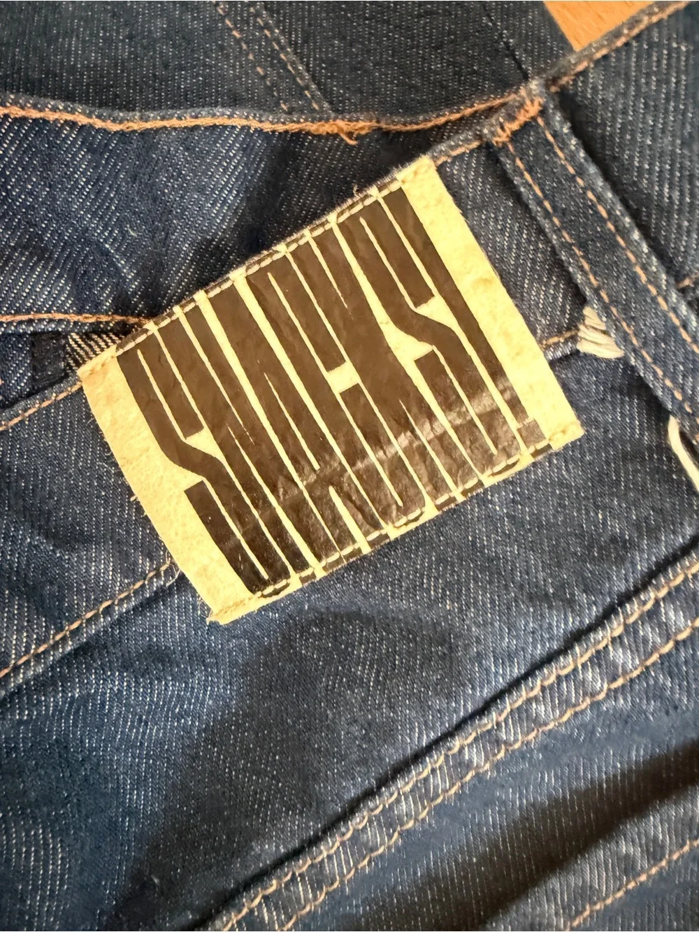 NWT Mother Snacks! Denim The Bee's Knees Double Dip Skimp Jeans Wide Leg 27” - Picture 7 of 10
